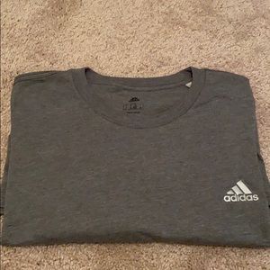 NWOT Adidas grey tee shirt